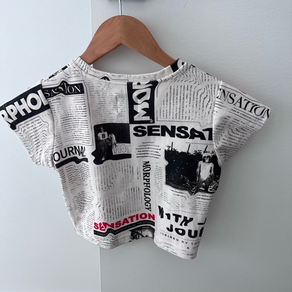 WITH JEAN CROP TOP - Picture 2 of 5